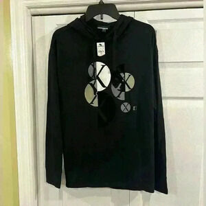 Express black Graphic Hoodie
